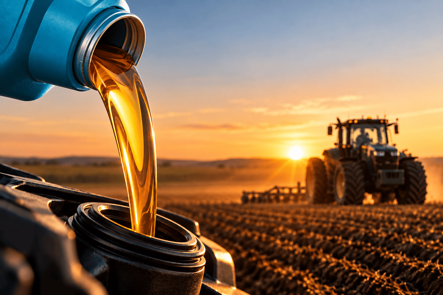 Como o óleo certo impacta a produtividade no campo