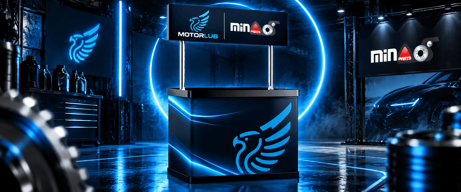 Motorlub na Minas Parts 2026: venha nos visitar!