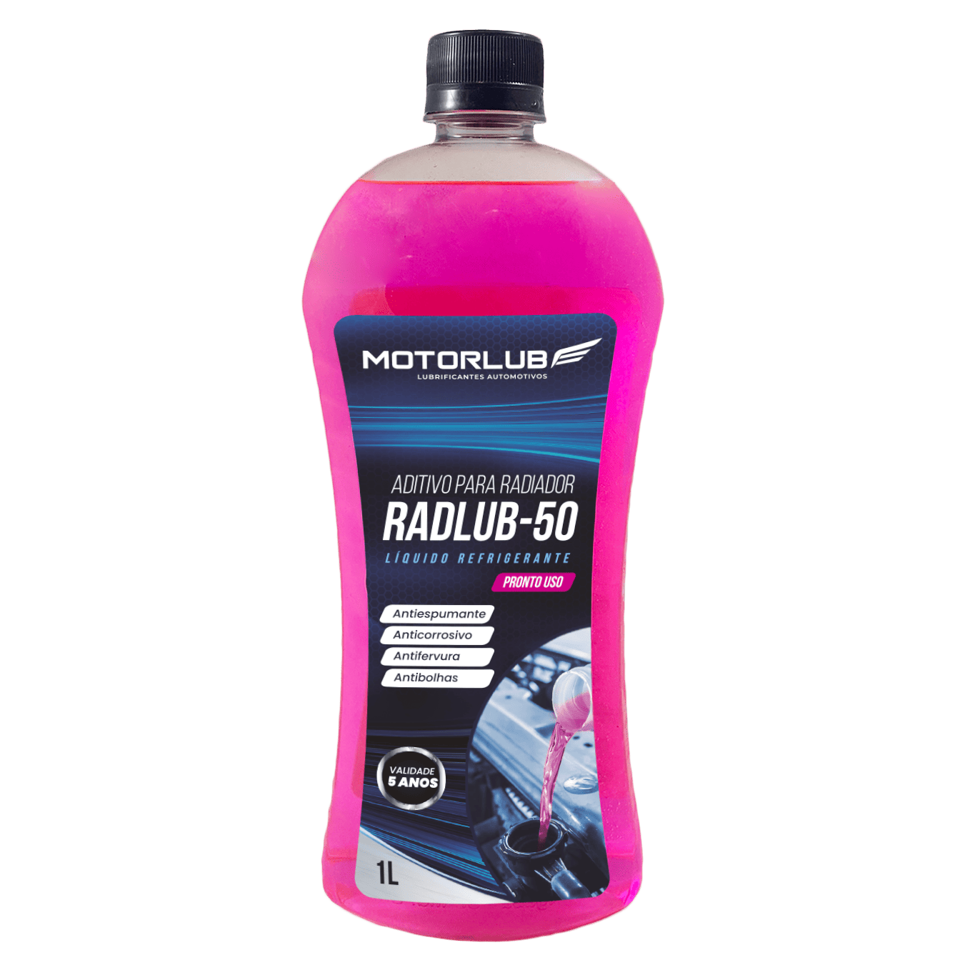 Aditivo para Radiador Pronto Uso 1L – Radlub-50