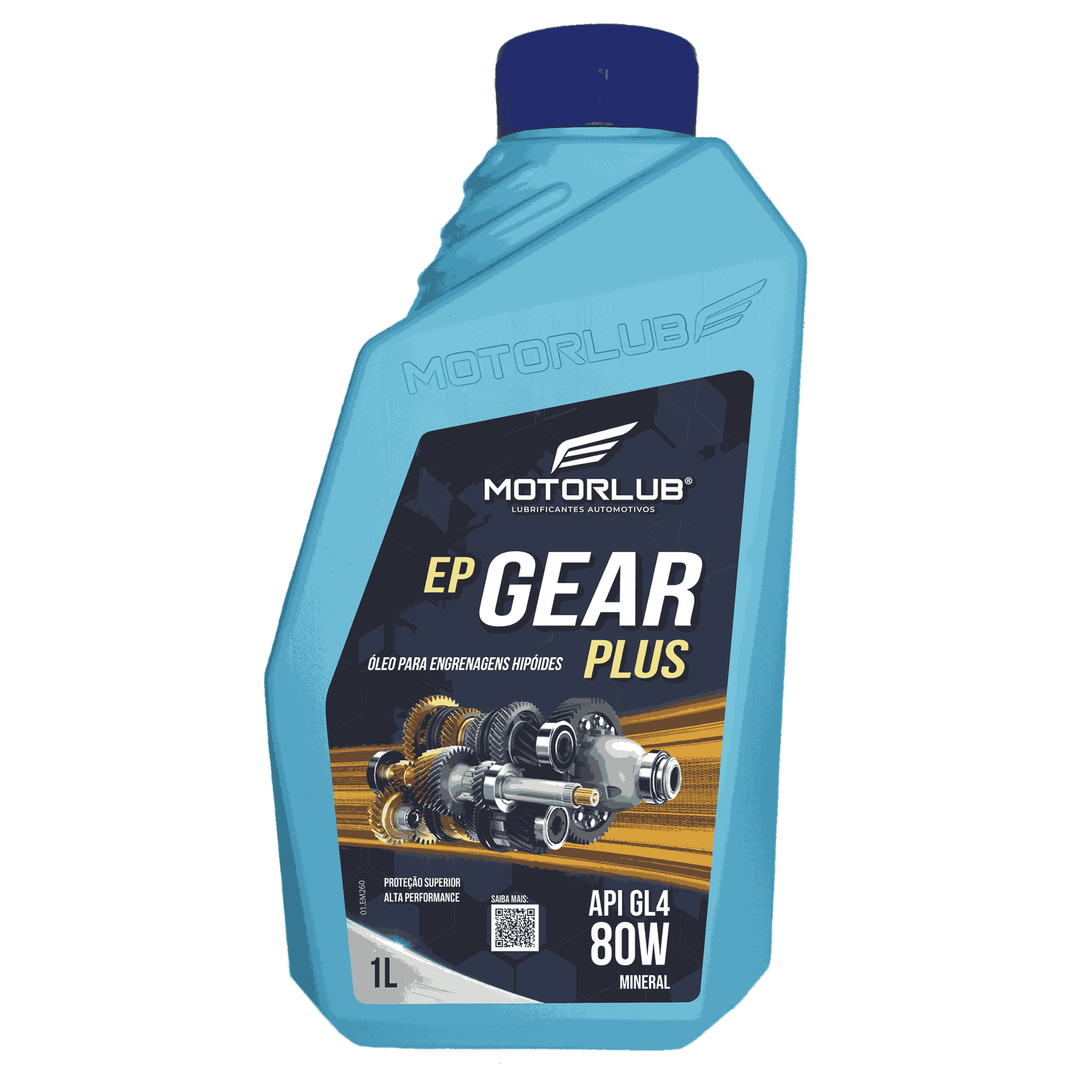 Motorlub Transmissão Mineral GEAR PLUS 80W GL4