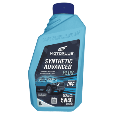 MOTORLUB SYNTHETIC ADVANCED 5W40 SN