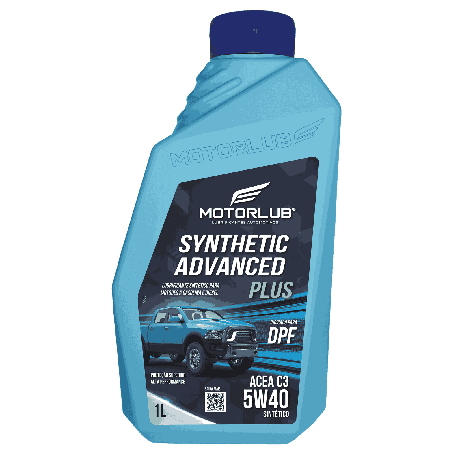 MOTORLUB SYNTHETIC ADVANCED 5W40 SN