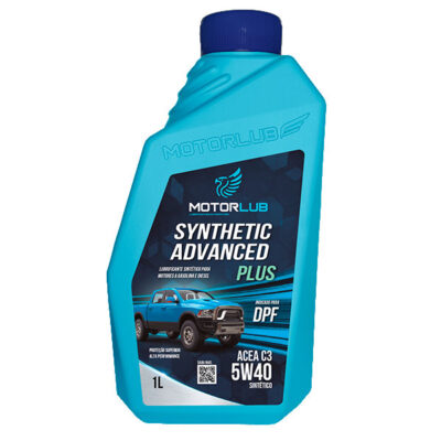 MOTORLUB SYNTHETIC ADVANCED 5W40 SN