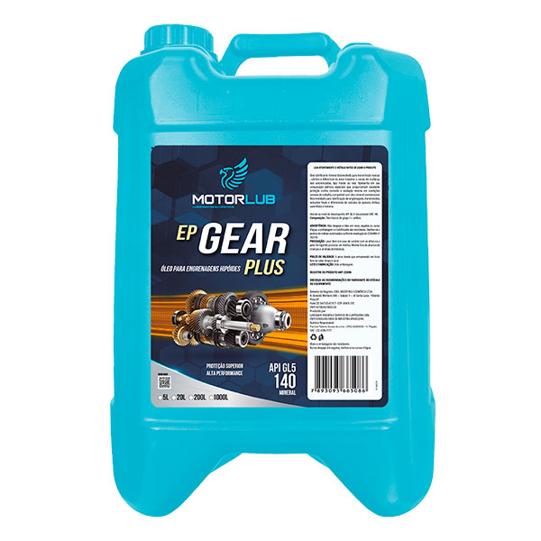 Motorlub Transmissão Mineral GEAR PLUS 140 GL5