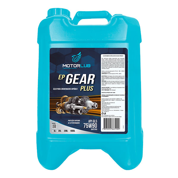 MOTORLUB GEAR PLUS 75W90 GL5