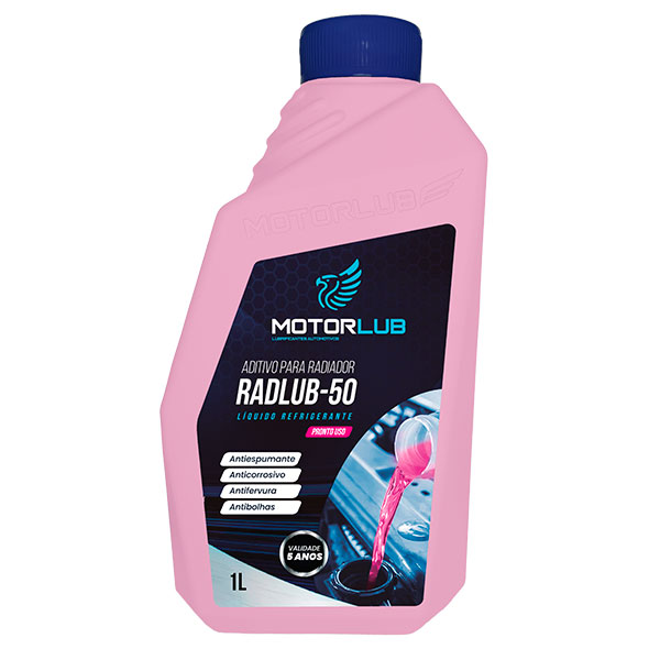 Aditivo para Radiador Pronto Uso 1L – Radlub-50