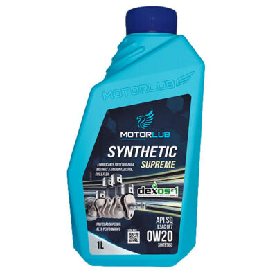 MOTORLUB SYNTHETIC 0W20 SQ