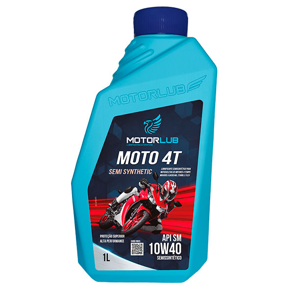 Motorlub Sintético 10W40 Moto 4T API SM