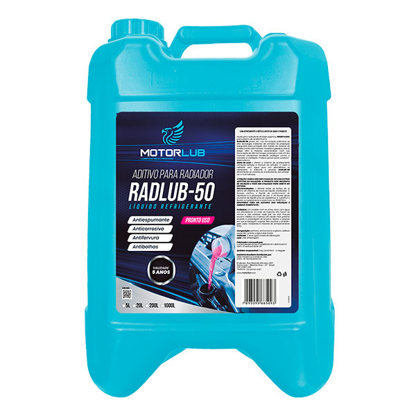 Aditivo para Radiador Pronto Uso 20L – Radlub-50